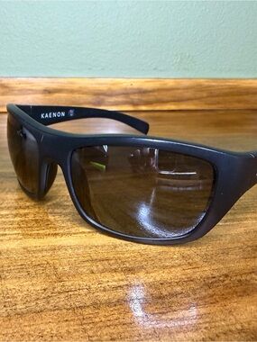Kaenon Men's Black Polarized Sport Sunglasses